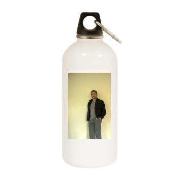 Jake Gyllenhaal White Water Bottle With Carabiner