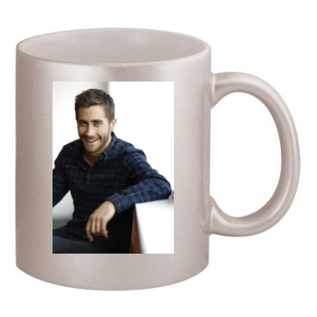 Jake Gyllenhaal 11oz Metallic Silver Mug