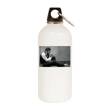 Jake Gyllenhaal White Water Bottle With Carabiner