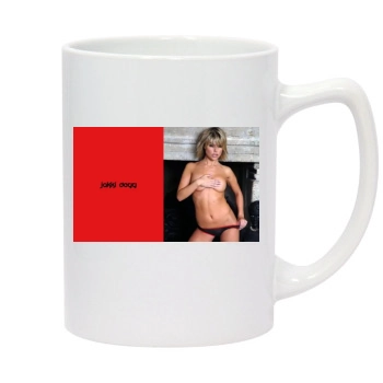 Jakki Degg 14oz White Statesman Mug