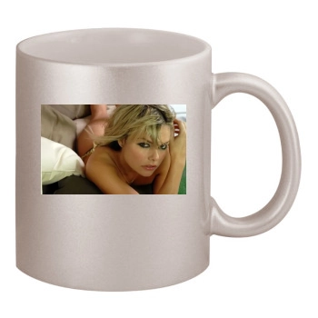 Jakki Degg 11oz Metallic Silver Mug