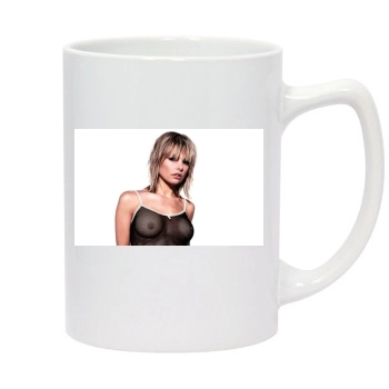 Jakki Degg 14oz White Statesman Mug