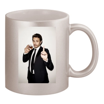 James Franco 11oz Metallic Silver Mug