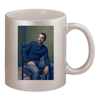 James Franco 11oz Metallic Silver Mug