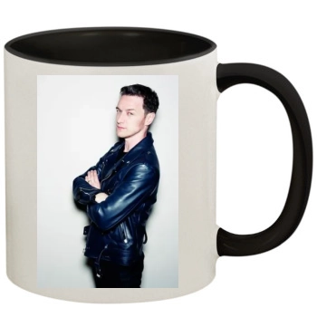 James Mcavoy 11oz Colored Inner & Handle Mug