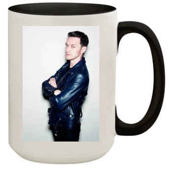 James Mcavoy 15oz Colored Inner & Handle Mug