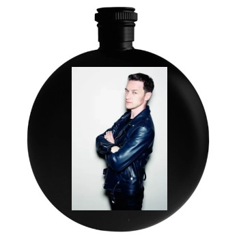 James Mcavoy Round Flask