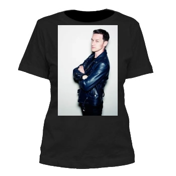 James Mcavoy Women's Cut T-Shirt