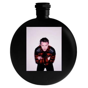 James Mcavoy Round Flask