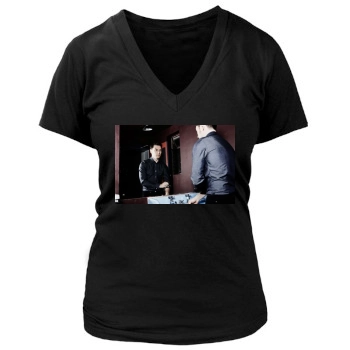 James Mcavoy Women's Deep V-Neck TShirt