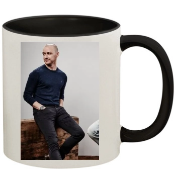 James Mcavoy 11oz Colored Inner & Handle Mug