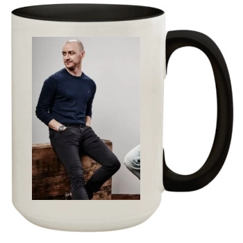 James Mcavoy 15oz Colored Inner & Handle Mug