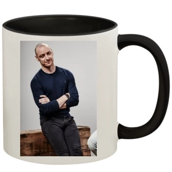 James Mcavoy 11oz Colored Inner & Handle Mug