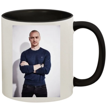 James Mcavoy 11oz Colored Inner & Handle Mug