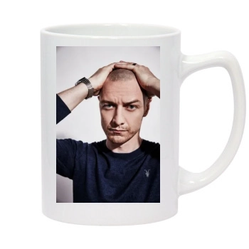 James Mcavoy 14oz White Statesman Mug