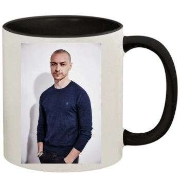 James Mcavoy 11oz Colored Inner & Handle Mug