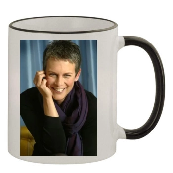 Jamie Lee Curtis 11oz Colored Rim & Handle Mug