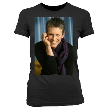 Jamie Lee Curtis Women's Junior Cut Crewneck T-Shirt