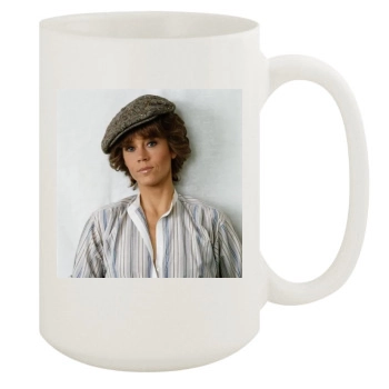 Jane Fonda 15oz White Mug