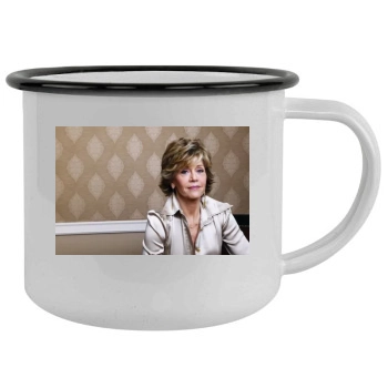 Jane Fonda Camping Mug