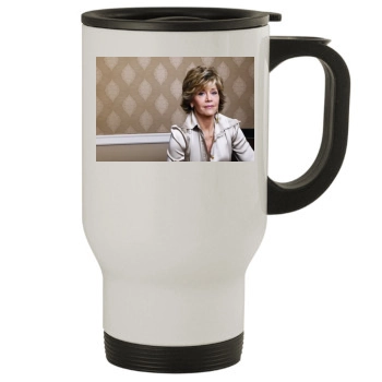 Jane Fonda Stainless Steel Travel Mug