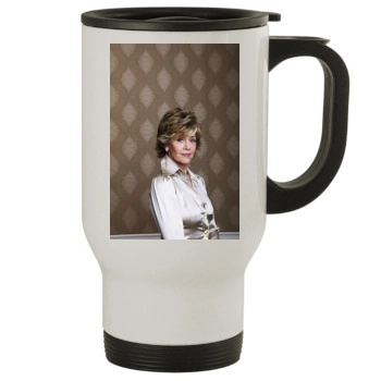 Jane Fonda Stainless Steel Travel Mug