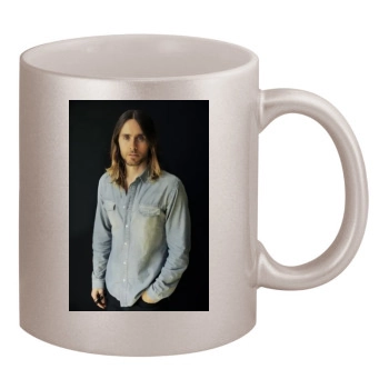 Jared Leto 11oz Metallic Silver Mug