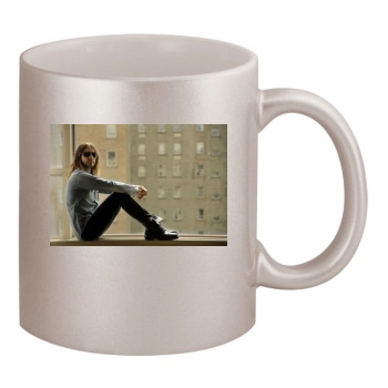 Jared Leto 11oz Metallic Silver Mug