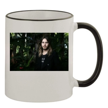 Jared Leto 11oz Colored Rim & Handle Mug