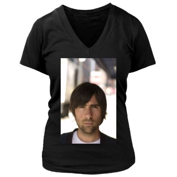 Jason Schwartzman Women's Deep V-Neck TShirt