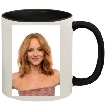 Jayma Mays 11oz Colored Inner & Handle Mug