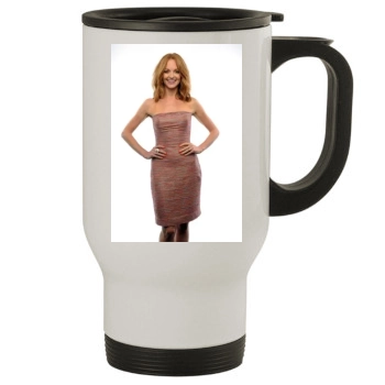 Jayma Mays Stainless Steel Travel Mug