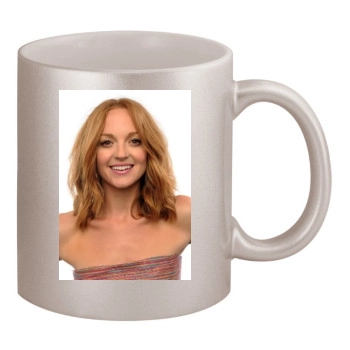 Jayma Mays 11oz Metallic Silver Mug