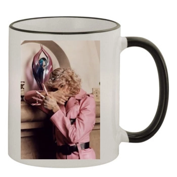 Grimes 11oz Colored Rim & Handle Mug