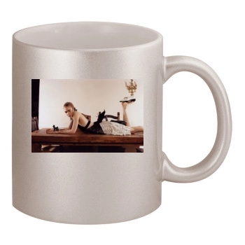 Grimes 11oz Metallic Silver Mug