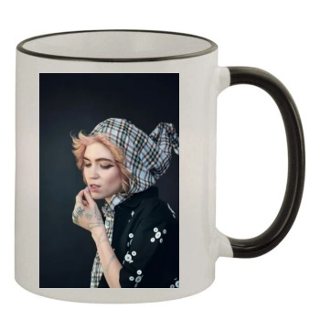 Grimes 11oz Colored Rim & Handle Mug