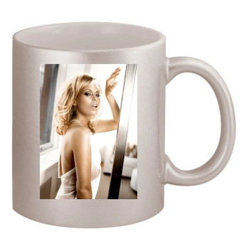 Jenna Jameson 11oz Metallic Silver Mug