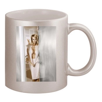 Jenna Jameson 11oz Metallic Silver Mug