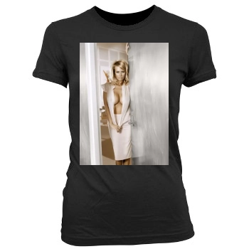 Jenna Jameson Women's Junior Cut Crewneck T-Shirt