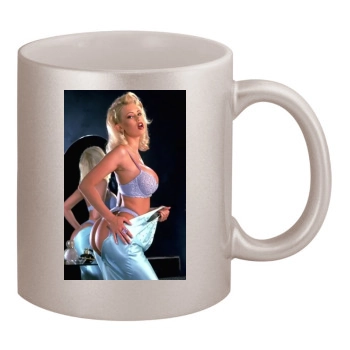 Jenna Jameson 11oz Metallic Silver Mug