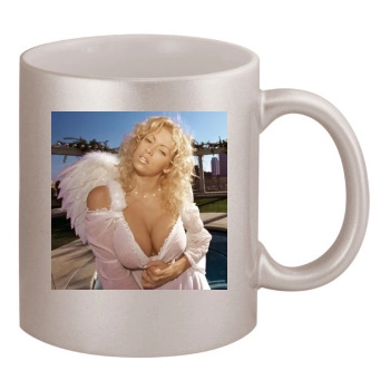 Jenna Jameson 11oz Metallic Silver Mug