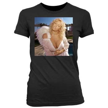 Jenna Jameson Women's Junior Cut Crewneck T-Shirt