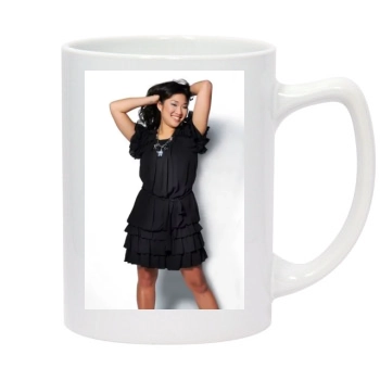 Jenna Ushkowitz 14oz White Statesman Mug