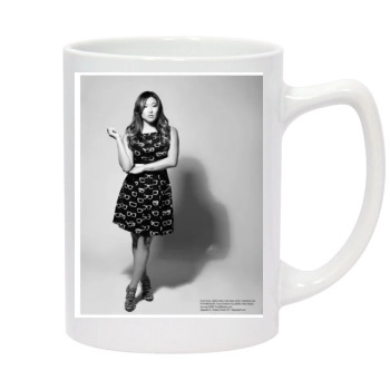 Jenna Ushkowitz 14oz White Statesman Mug