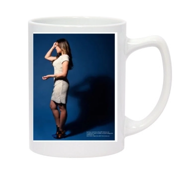 Jenna Ushkowitz 14oz White Statesman Mug