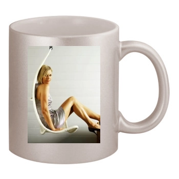 Jenni Falconer 11oz Metallic Silver Mug