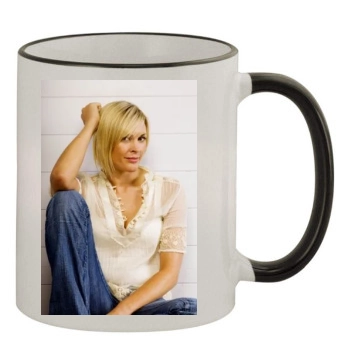 Jenni Falconer 11oz Colored Rim & Handle Mug