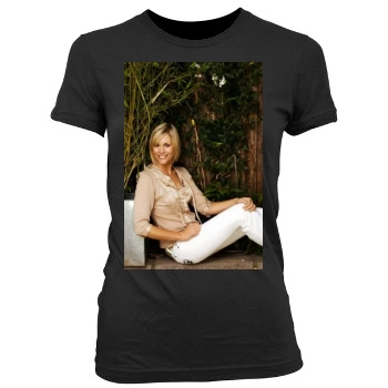 Jenni Falconer Women's Junior Cut Crewneck T-Shirt