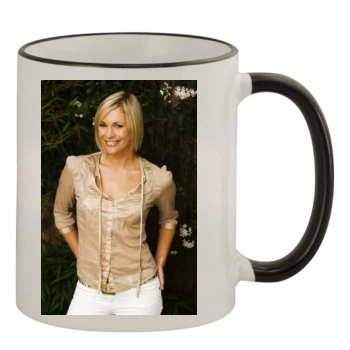 Jenni Falconer 11oz Colored Rim & Handle Mug