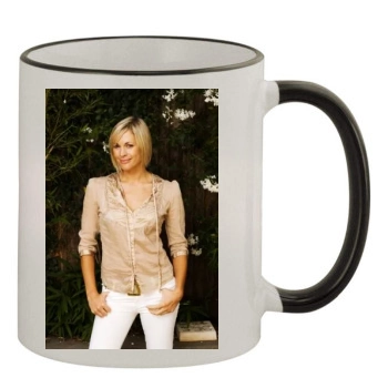 Jenni Falconer 11oz Colored Rim & Handle Mug